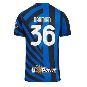 Inter Milan Matteo Darmian #36 Hemmakläder 2024-25 Kortärmad